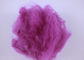 Solid Style PSF Polyester Staple Fiber , Flame Retardant Recycled Pet Fiber